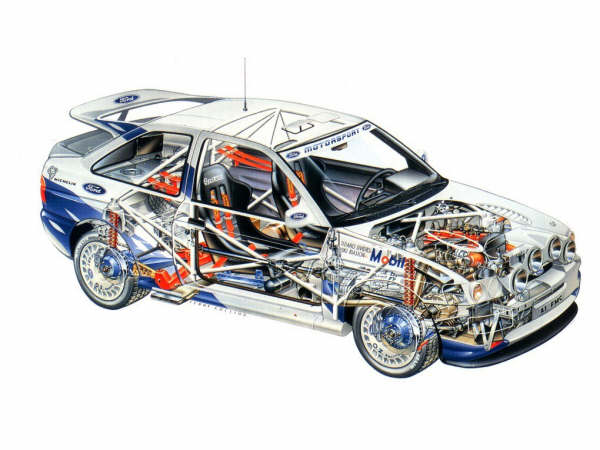 XR5turbocom Escort RS Cosworth